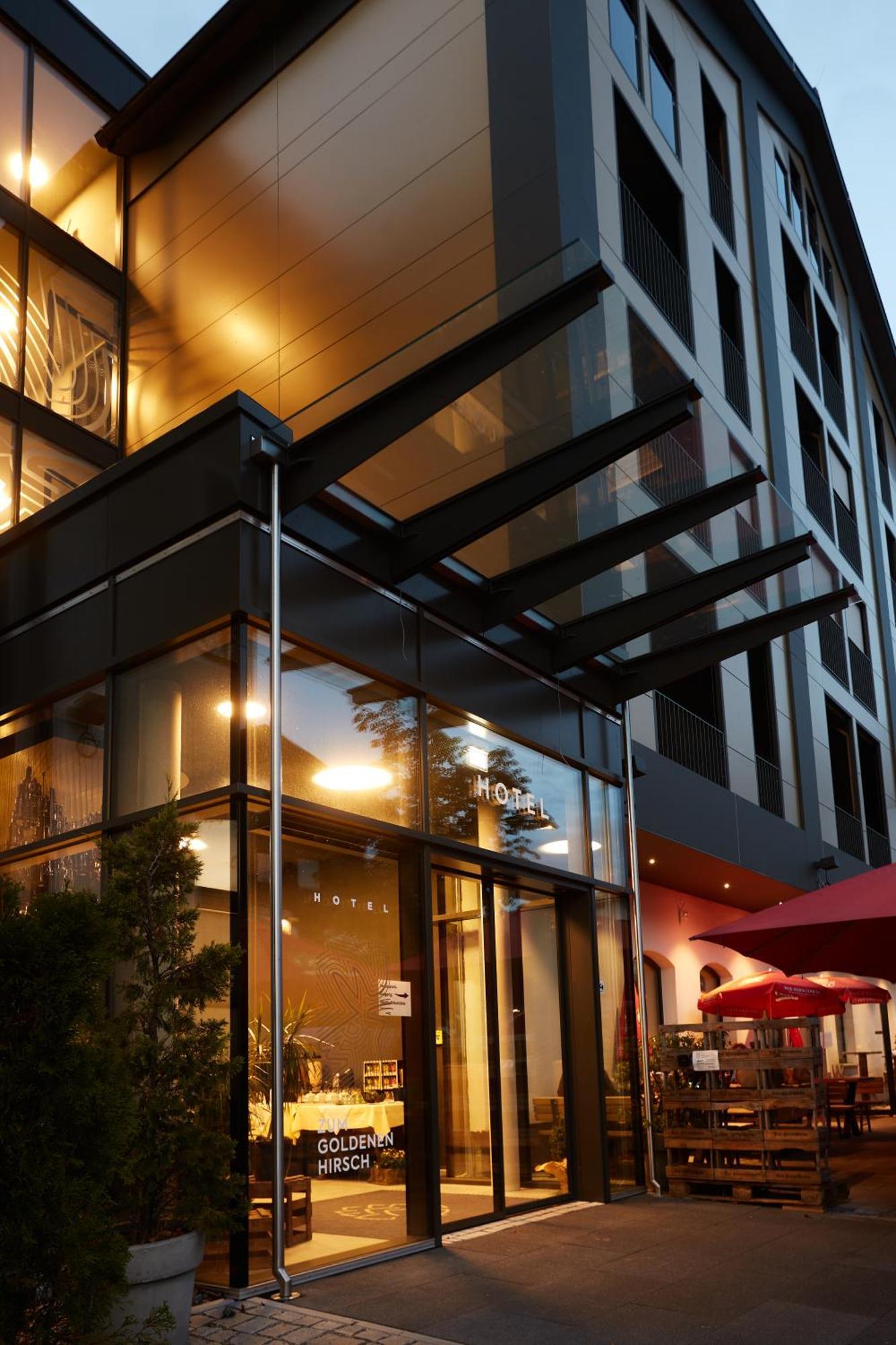 Hotel Zum Goldenen Hirsch 손토펜 외부 사진